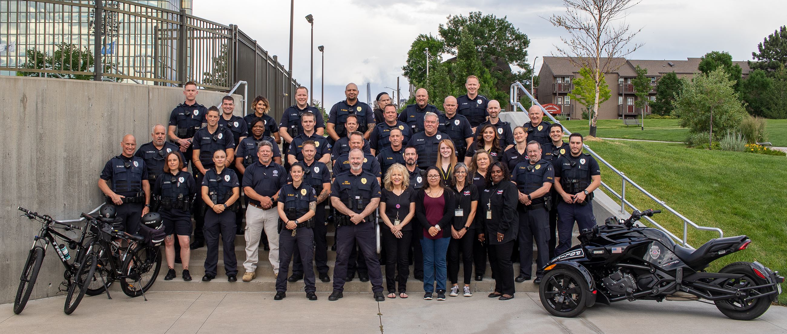 2017 picture of most in the police department